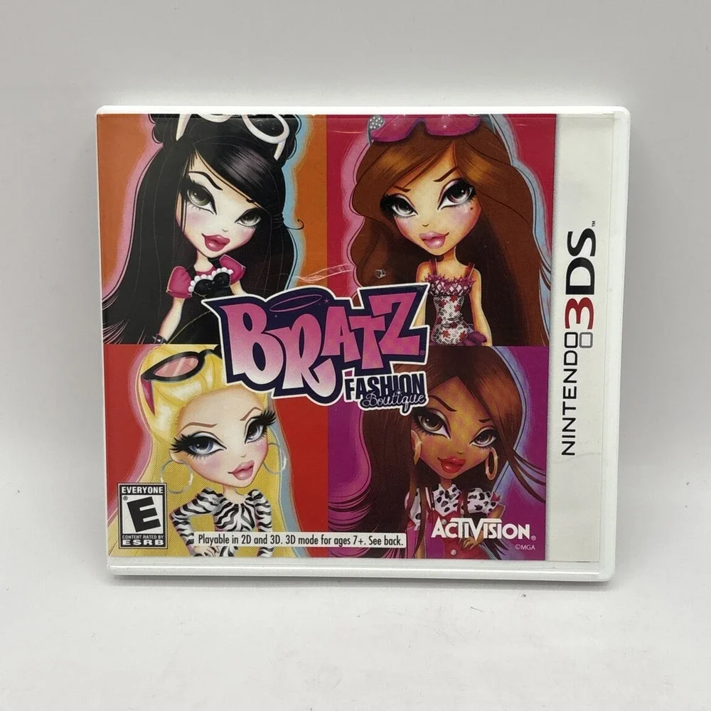 Bratz Fashion Boutique Game For Nintendo 3DS